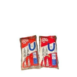 NEW 6 Dirt Devil Vacuum Bag Type U Featherlite Platinum Breeze Upright 111501100